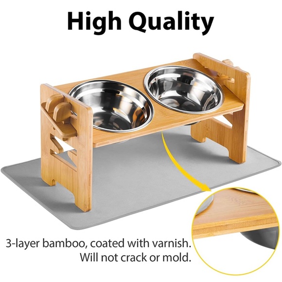 Elevated Dog Bowls - Picture 2 of 7